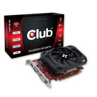 Club3d Radeon HD 6670, 1GB (CGAX-66724I)
